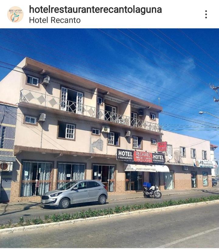 Hotel E Restaurante Recanto Da Lagoa Laguna Exterior foto